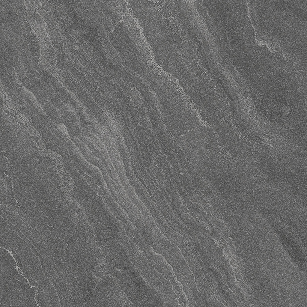 Gạch Ấn Độ 600x600 men Matt Porcelain MARMI GRAPHITE