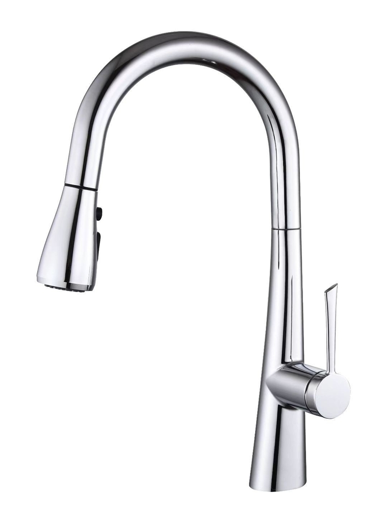 Vòi bếp nóng lạnh rút dây AMY AM3008