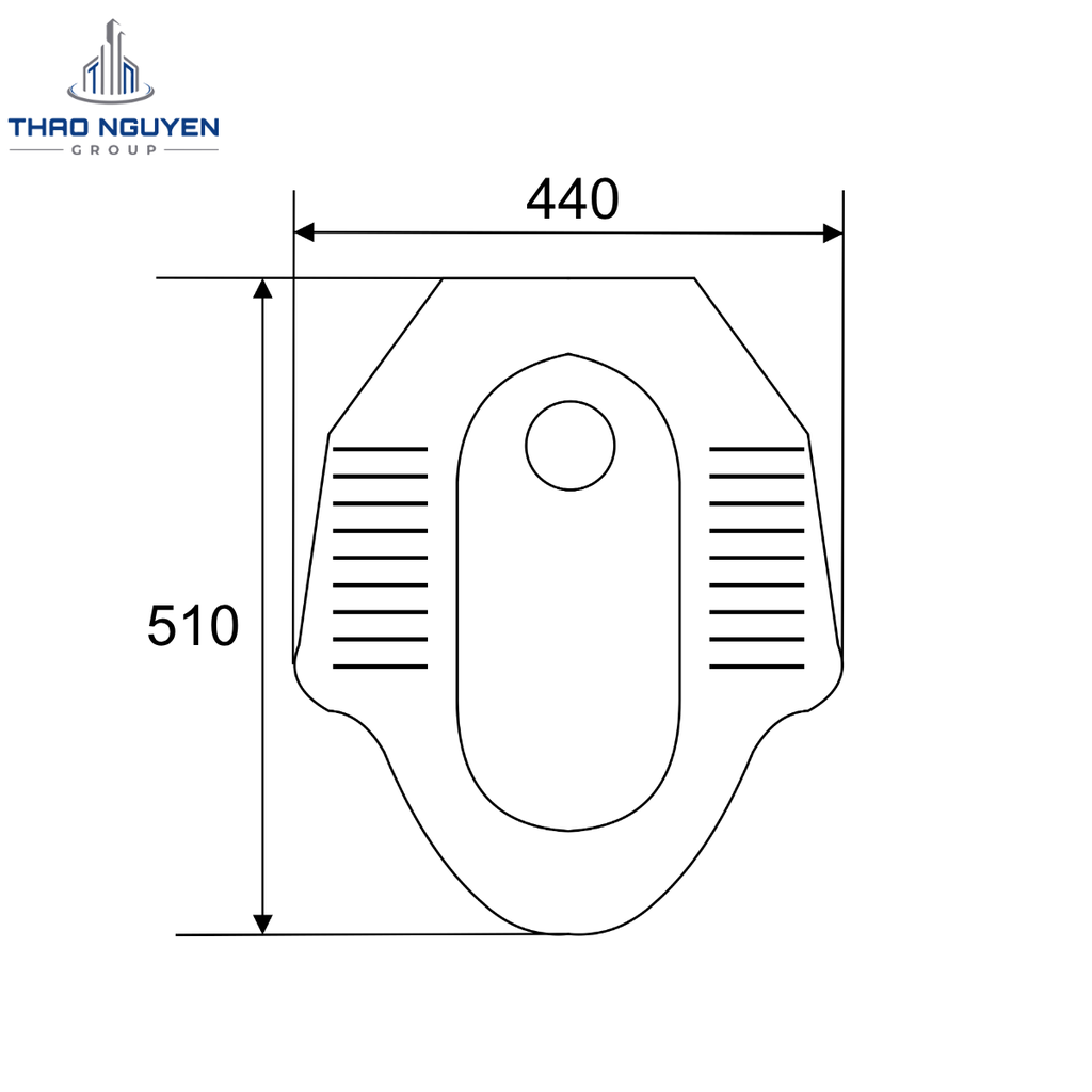 Bồn Cầu Xổm OSETER OS8-02