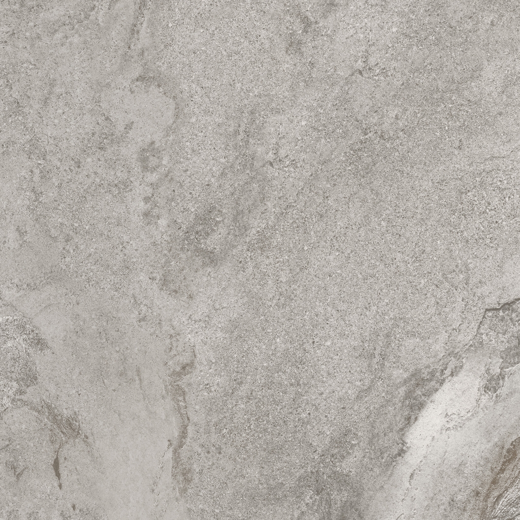 Gạch Ấn Độ 600x600 men Matt Porcelain ROCKFLAME GRIS