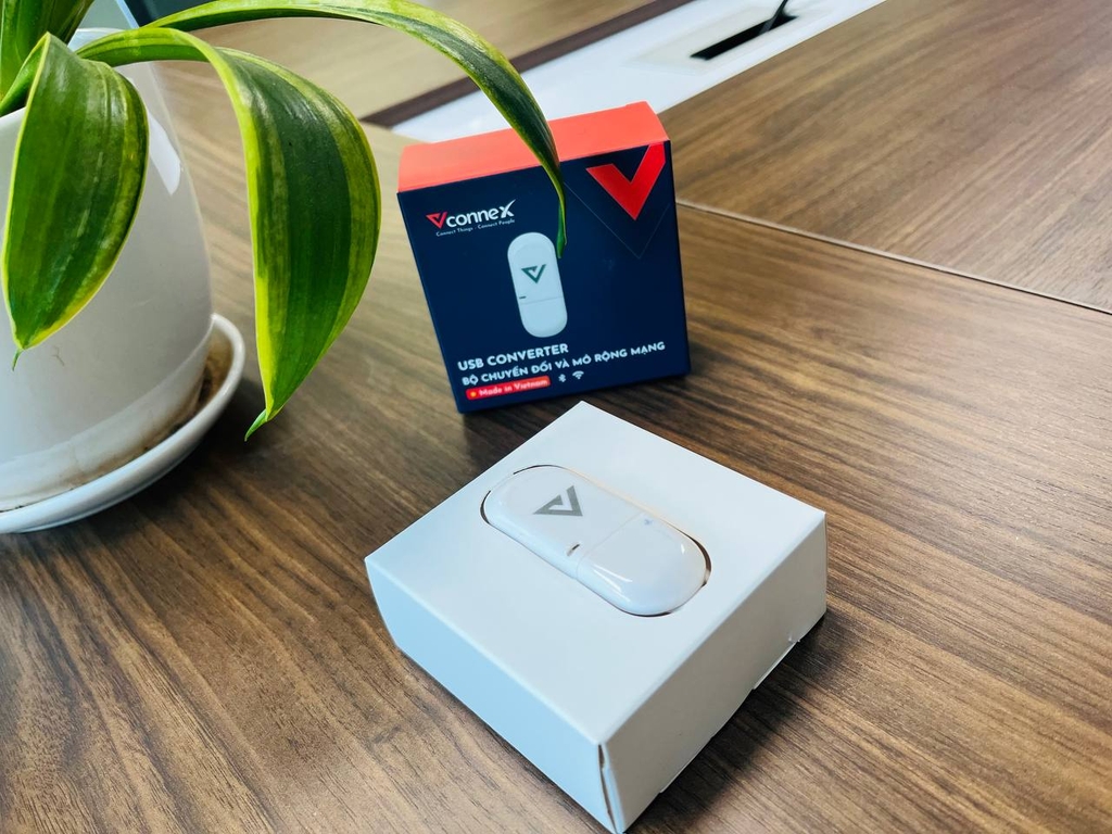 Bộ chuyển đổi và mở rộng mạng smarthome USB Converter Vconnex VCN-VUC