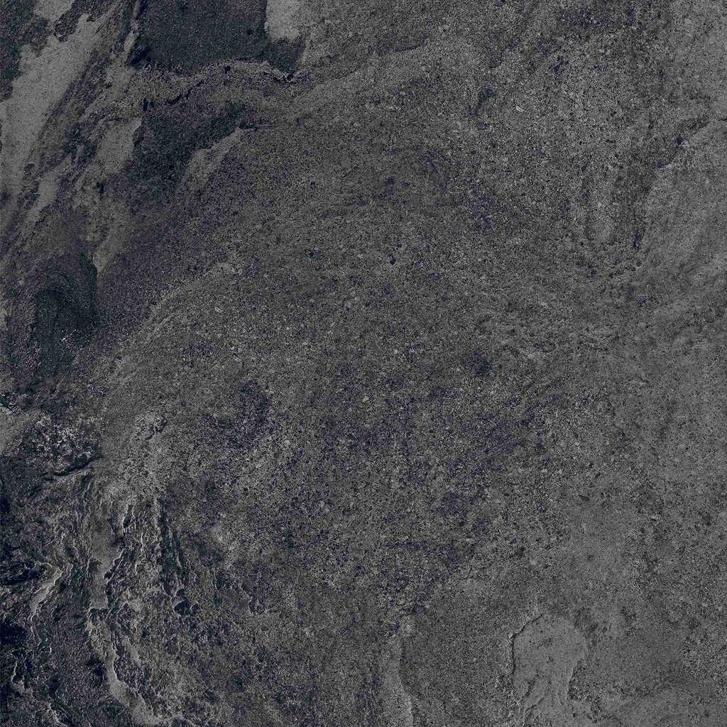 Gạch Ấn Độ 600x600 men Matt Porcelain ROCKFLAME ANTHRACITE