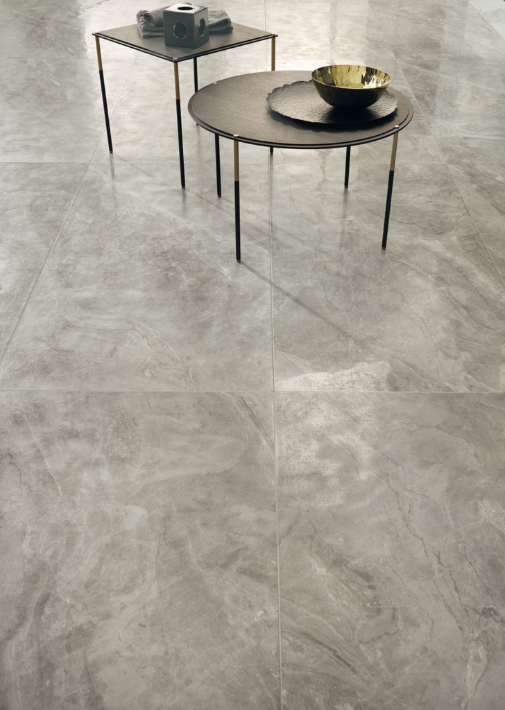 Gạch Ý 600x1200 men Bóng Porcelain OROBICO GREY MB03BAL