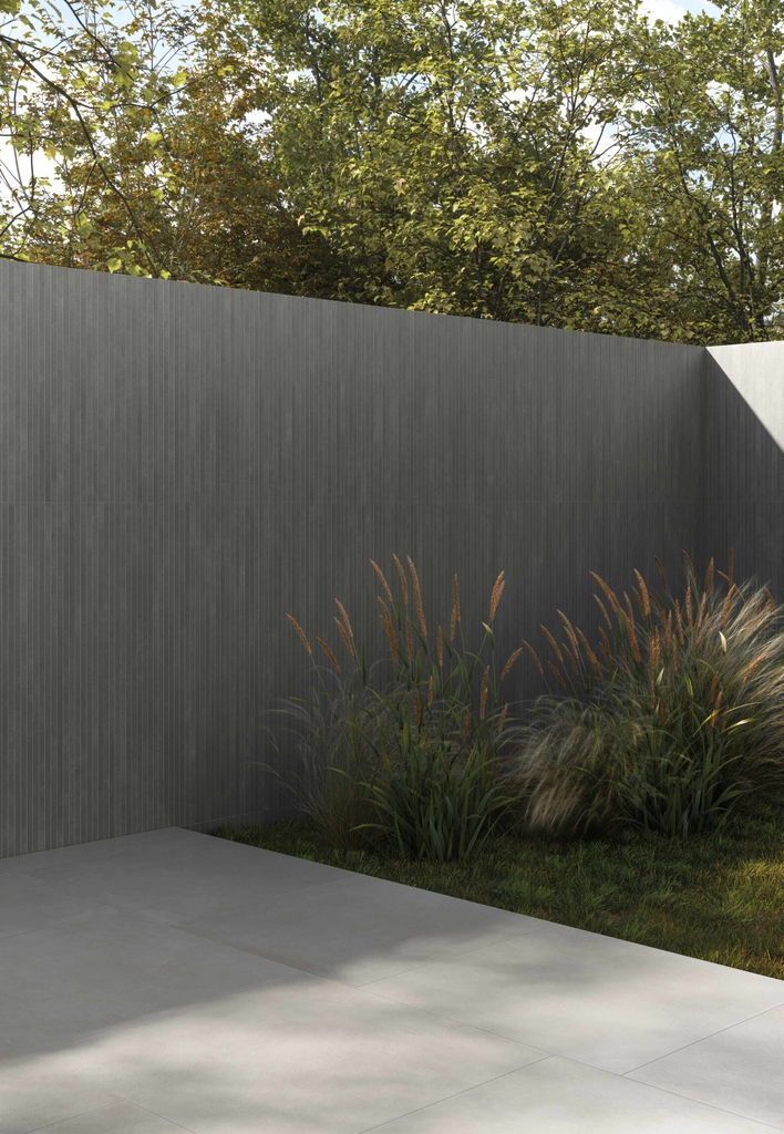 Gạch Ý 600x1200 men Matt Porcelain CEMENTI GREY FL06BA