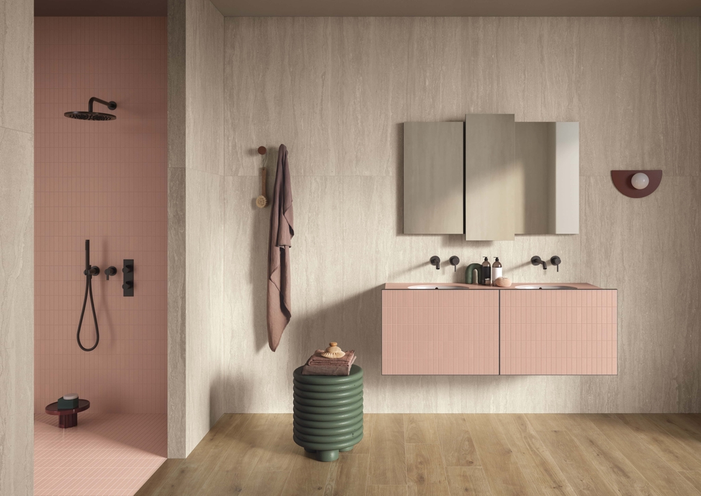 Gạch Ý 600x1200 men Matt Porcelain DORSET BIANCO VIEN CUT DR02BA