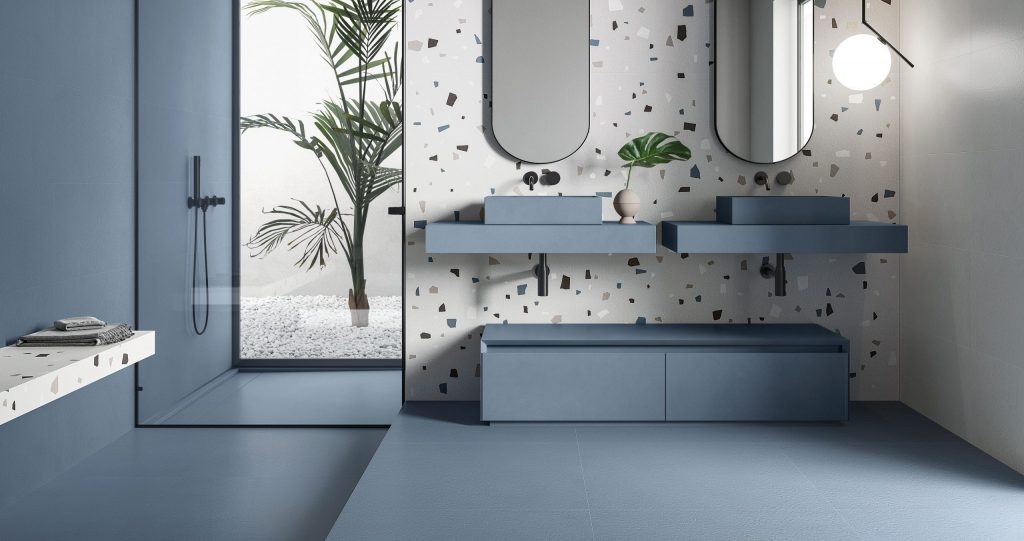 Gạch Ý 600x1200 men Matt Porcelain NUANCES CIELO NU10BA