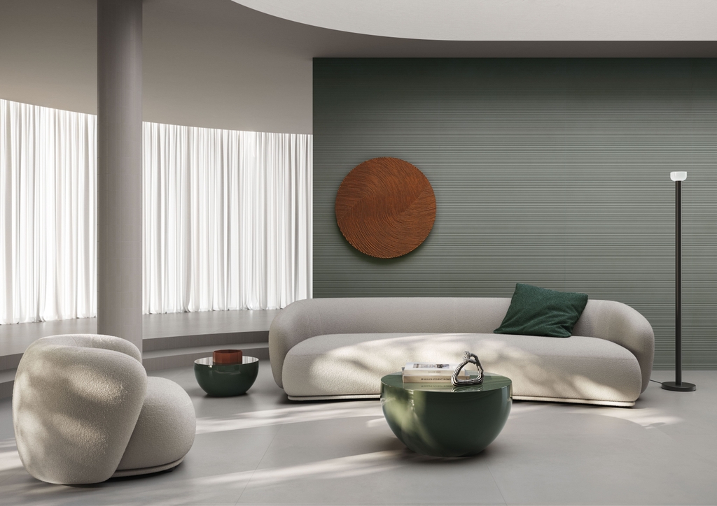 Gạch Ý 600x1200 men Matt Porcelain NUANCES SALVIA NU09BA