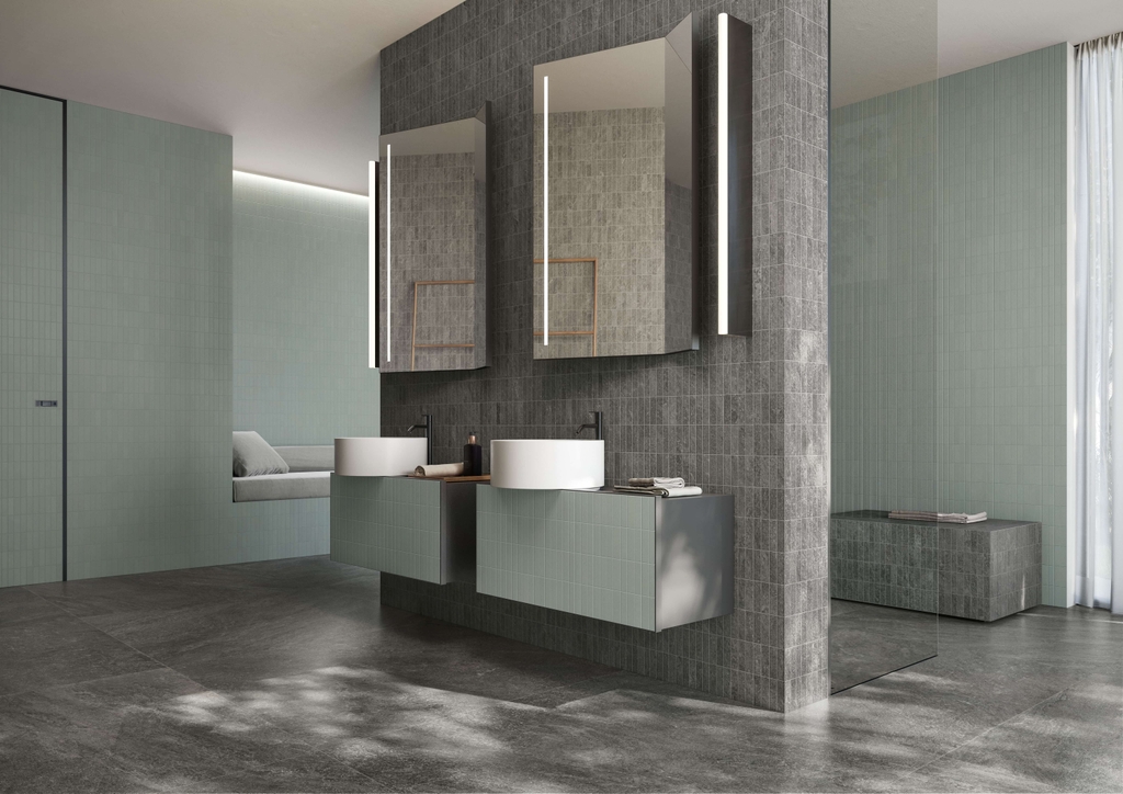 Gạch Ý 1200x1200 men Matt Porcelain ORIGINS DARK  OG0612