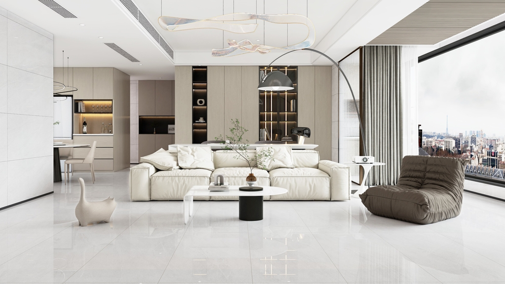 Gạch lát 600x1200 men Bóng Granite GP12962J