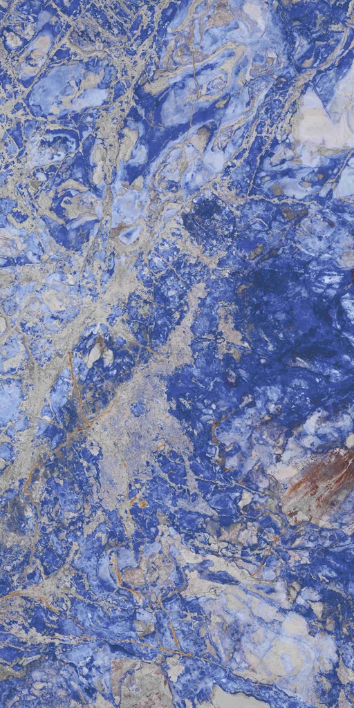 Gạch Ấn Độ 1200x2400 men Bóng Porcelain Royal Azul