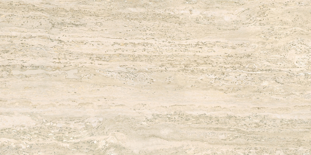 Gạch Ý 600x1200 men Matt Porcelain TRAVERTINO BEIGE VEIN CUT TR03BA