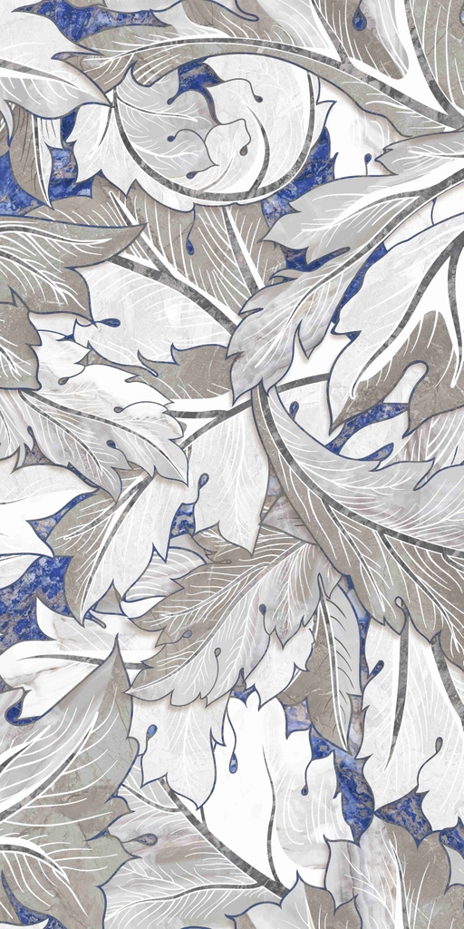 Gạch Ấn Độ 1200x2400 men Bóng Porcelain TROPICAL SKY