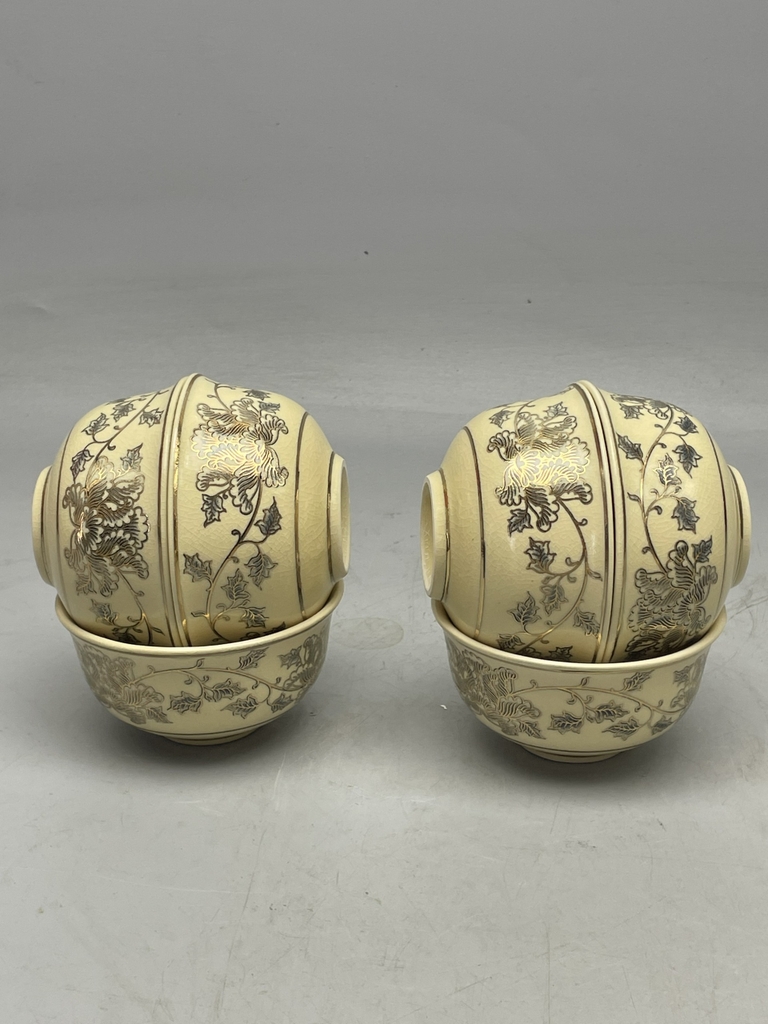 Bát Cúng Vẽ Vàng 24K