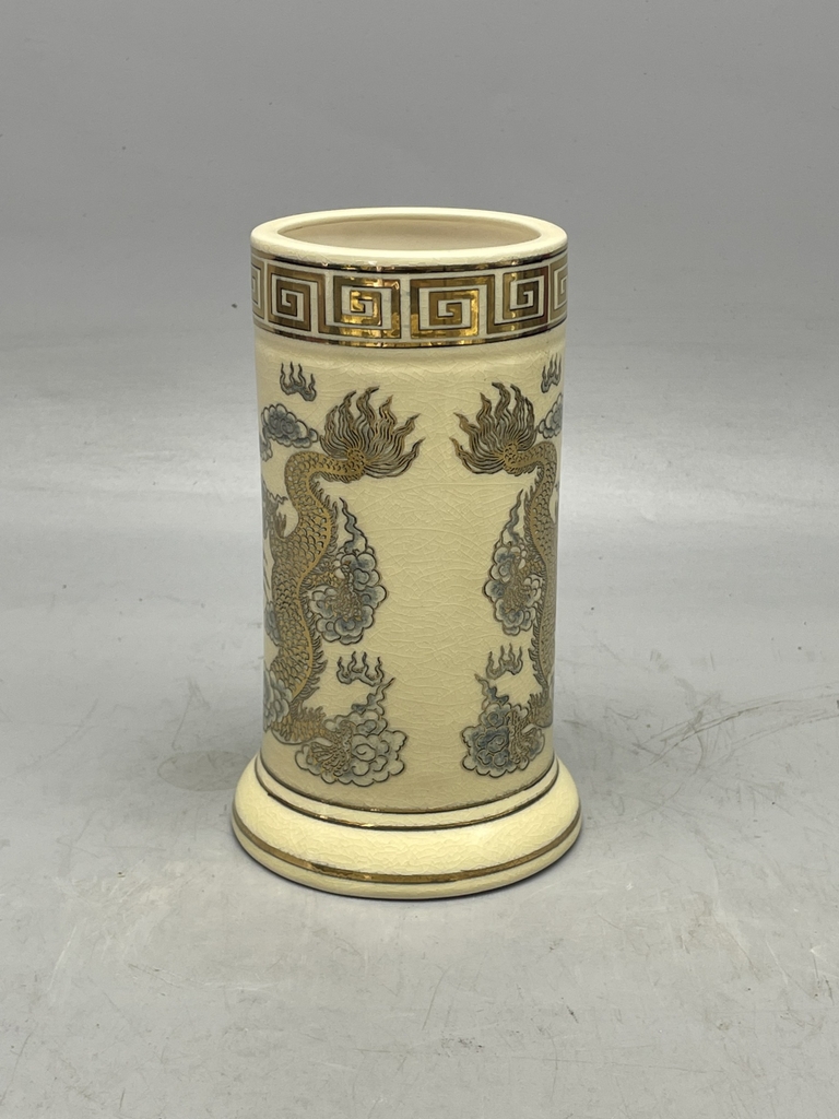 Ống Hương Rồng H19 Vẽ Vàng 24K