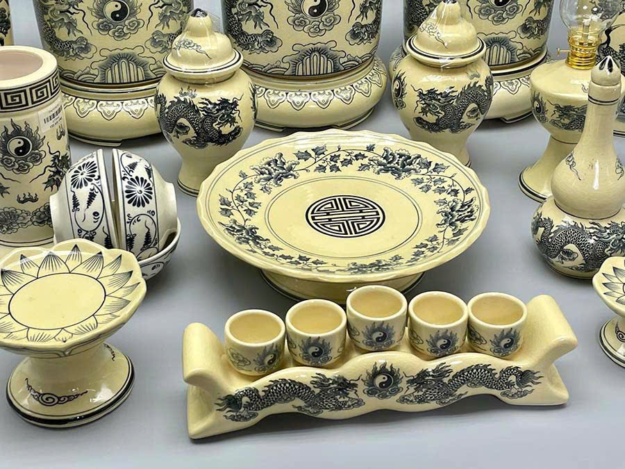 Bộ Thờ Hoạ Tiết Rồng Truyền Thống