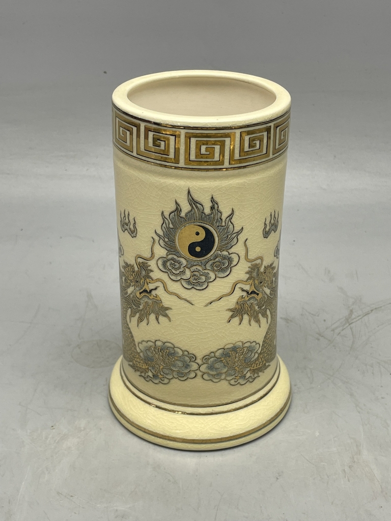 Ống Hương Rồng H23 Vẽ Vàng 24K