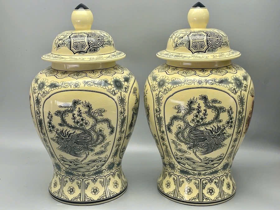 Choé Tứ Cảnh H60 men rạn truyền thống