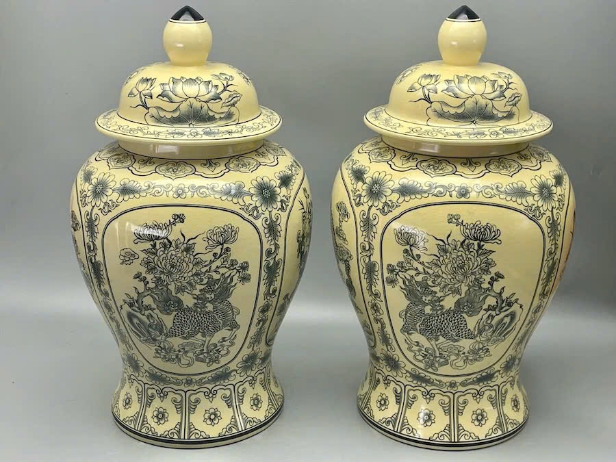 Choé Tứ Cảnh H60 men rạn truyền thống