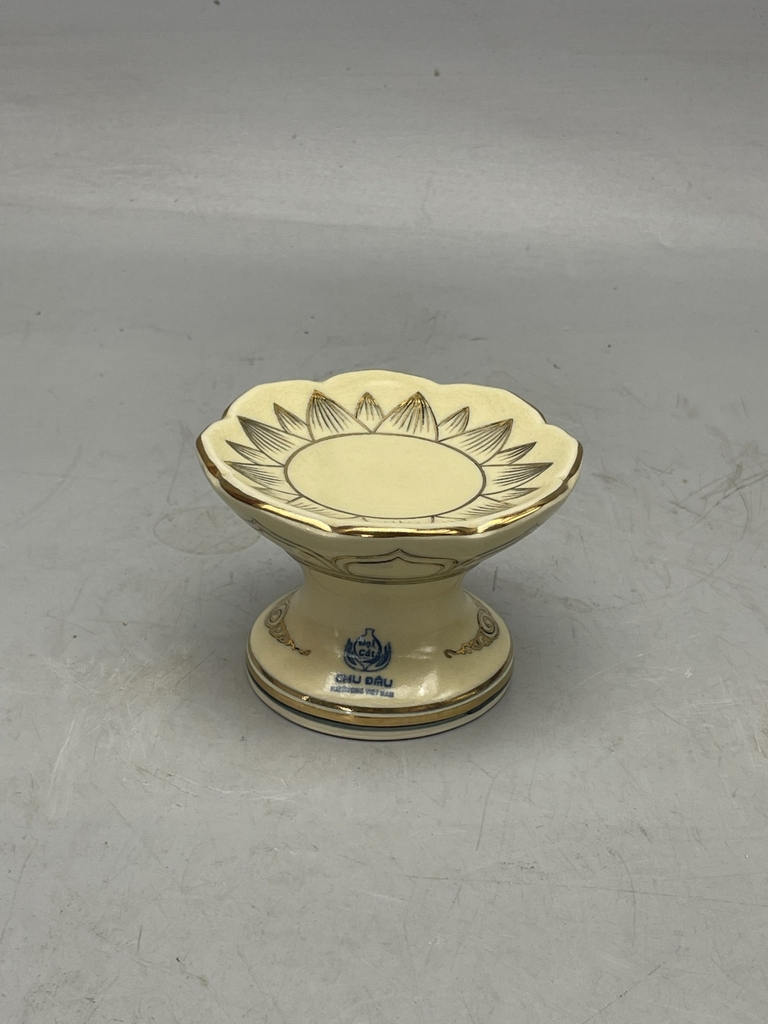 Chân Nến Vẽ Vàng 24K