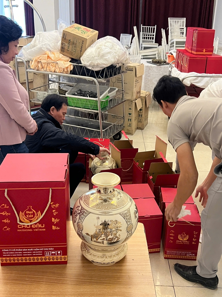 Bình Hút Lộc H25 Tứ Cảnh Hà Nội in logo theo yêu cầu