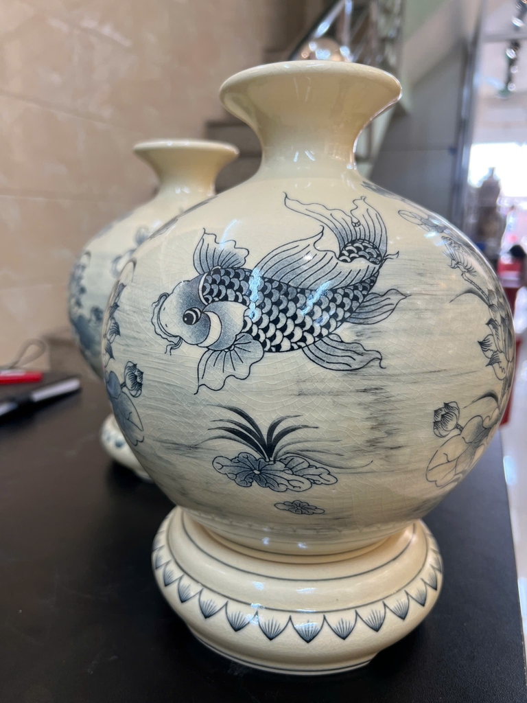 Bình Hút Lộc Hoa Sen H23 truyền thống