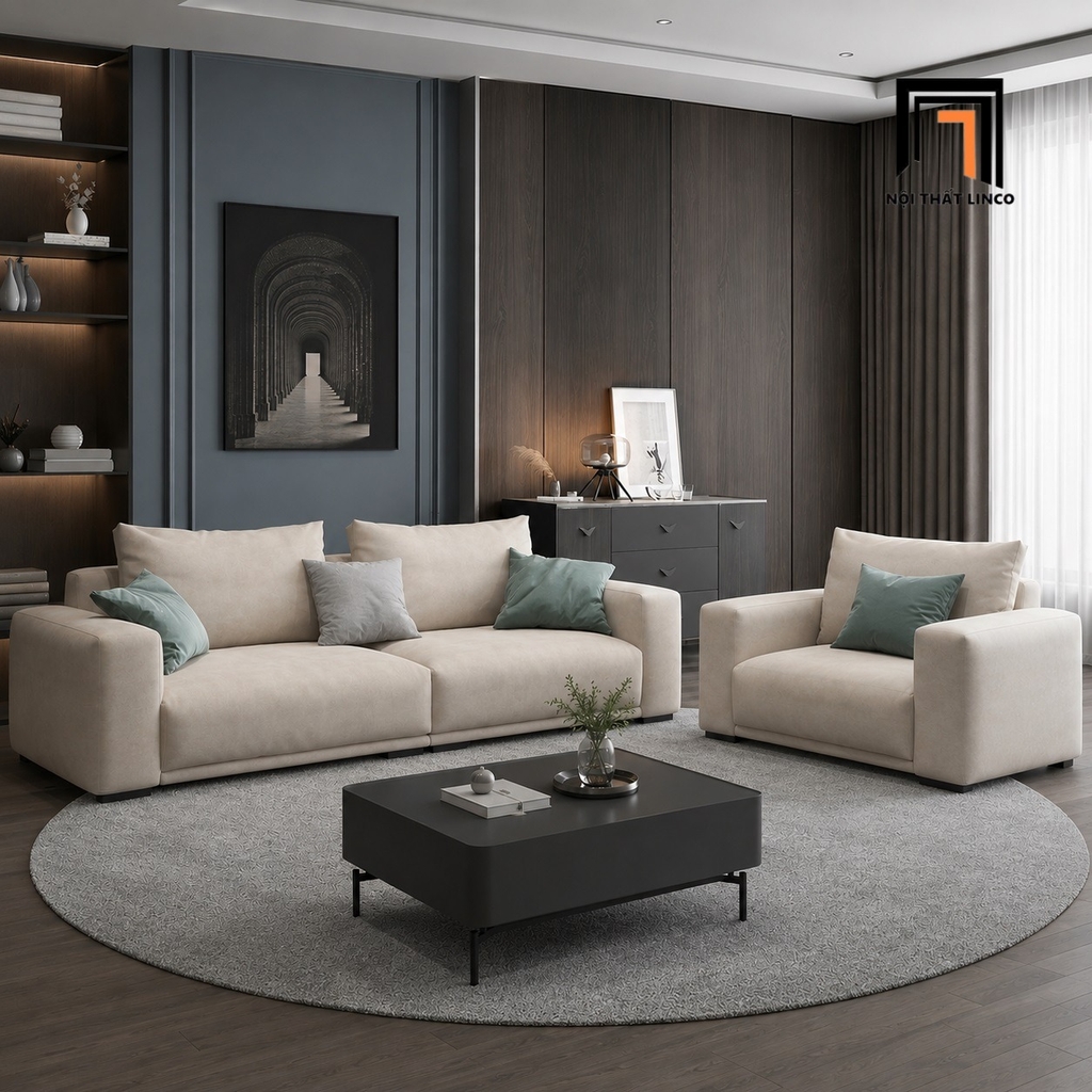 sofa phòng khách dài 1m9