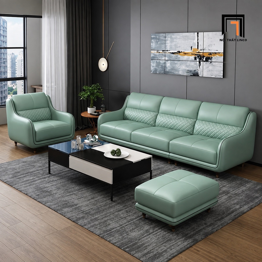 sofa phòng khách dài 2m