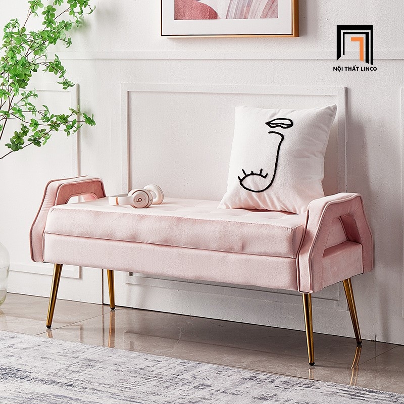 sofa bench dài 1m4 hiện đại tinh tế