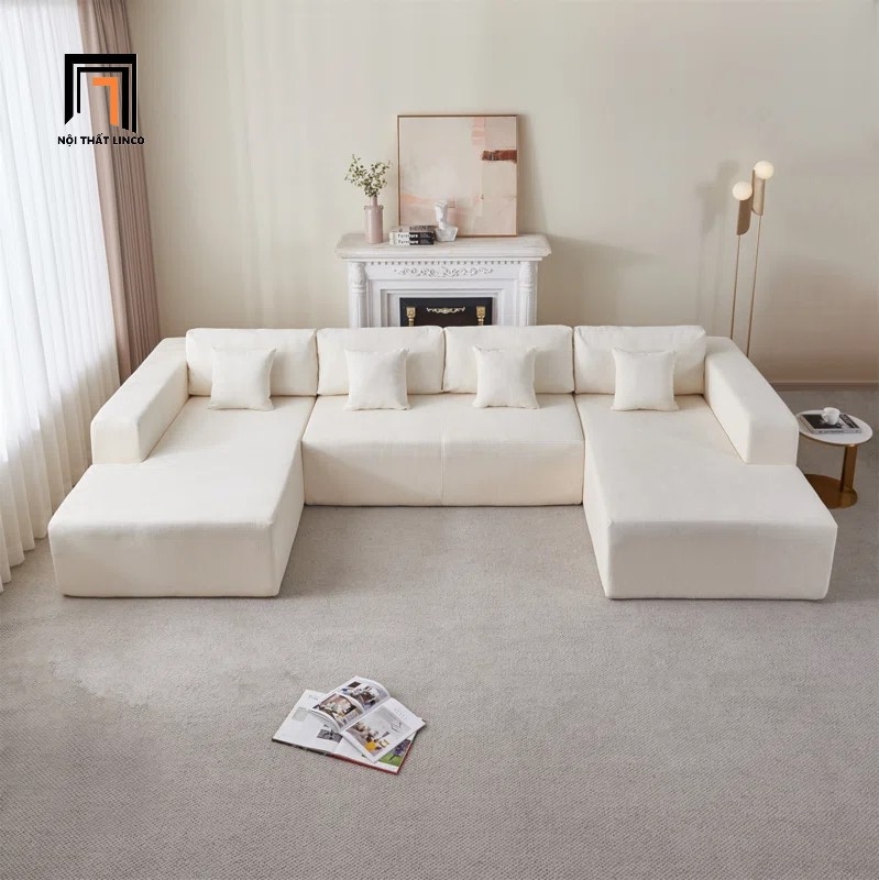 sofa chữ U dài 3m1
