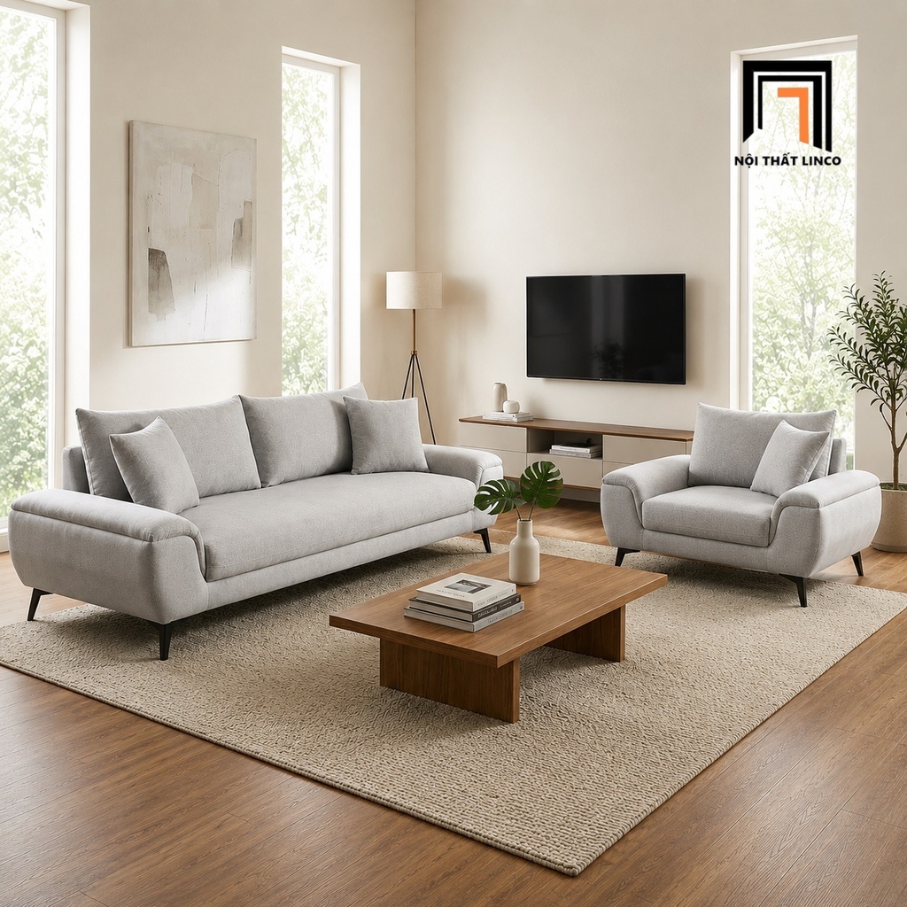 sofa phòng khách dài 2m2