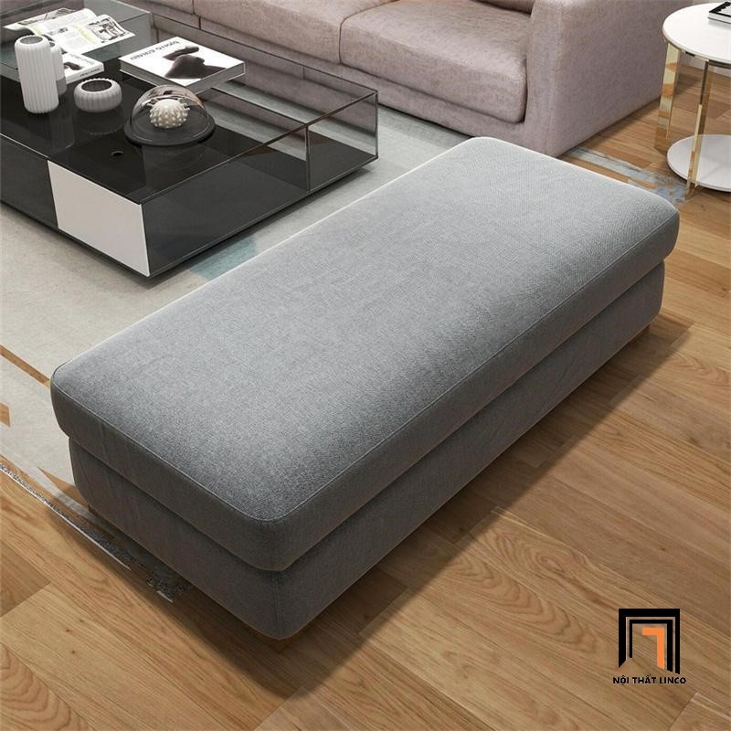 sofa đôn chữ nhật dài 1m2 giá rẻ