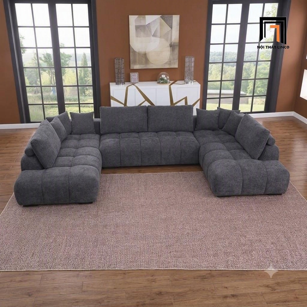 sofa vải nỉ cao cấp giá tốt