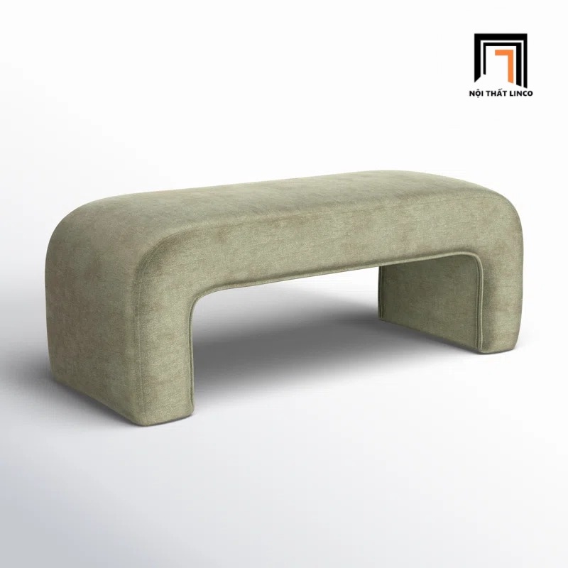 sofa đôn dài 1m2 vải nỉ mềm mại