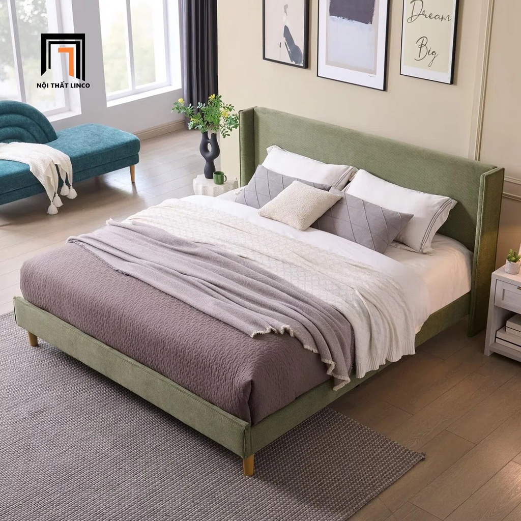 giường ngủ bông mềm mại tinh tế