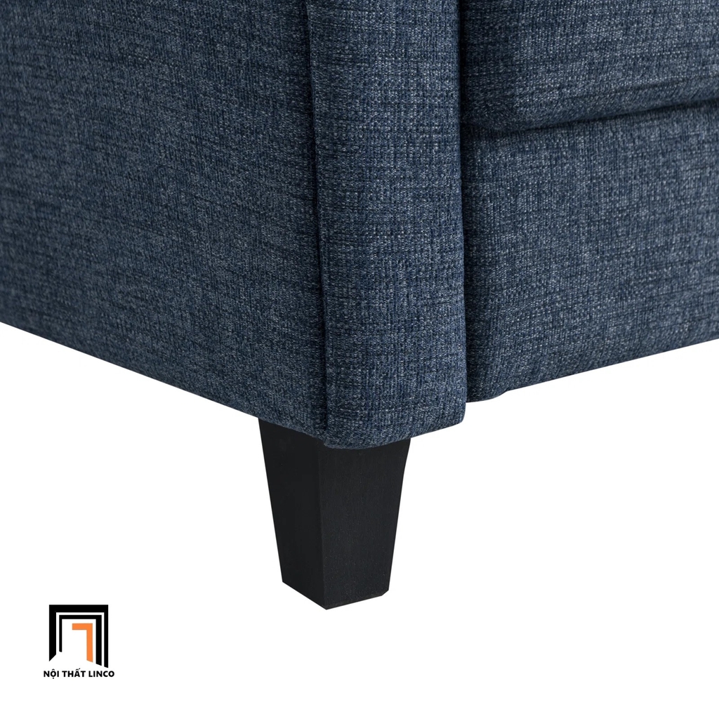 sofa đơn chân gỗ cao su