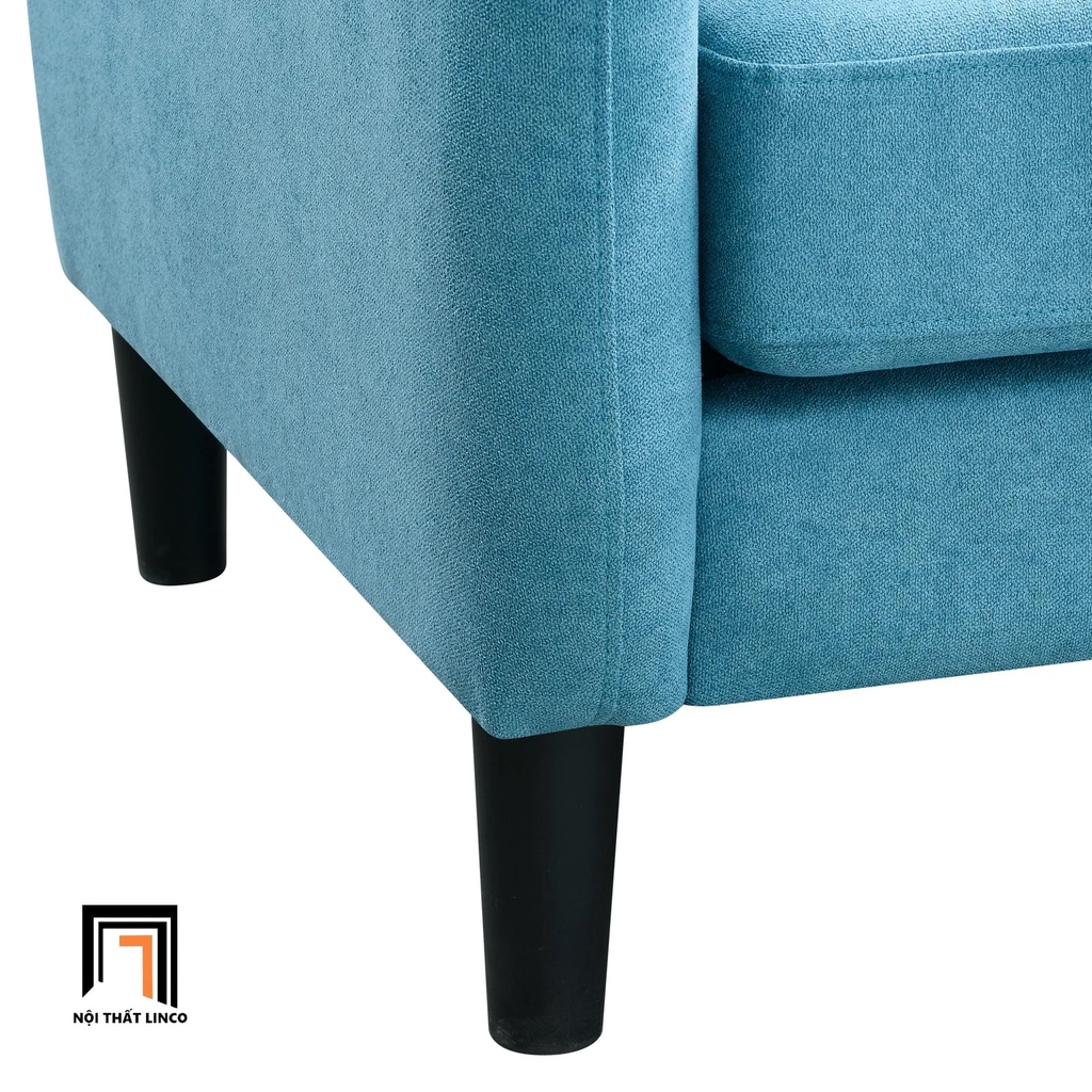 sofa đơn chân gỗ cao su