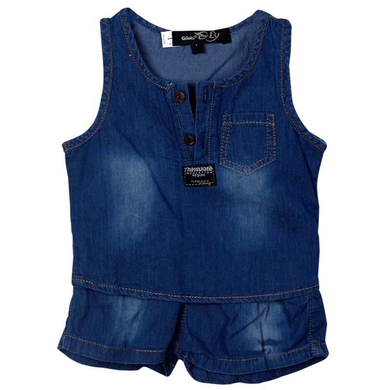 Bộ body bé trai màu kẻ xanh