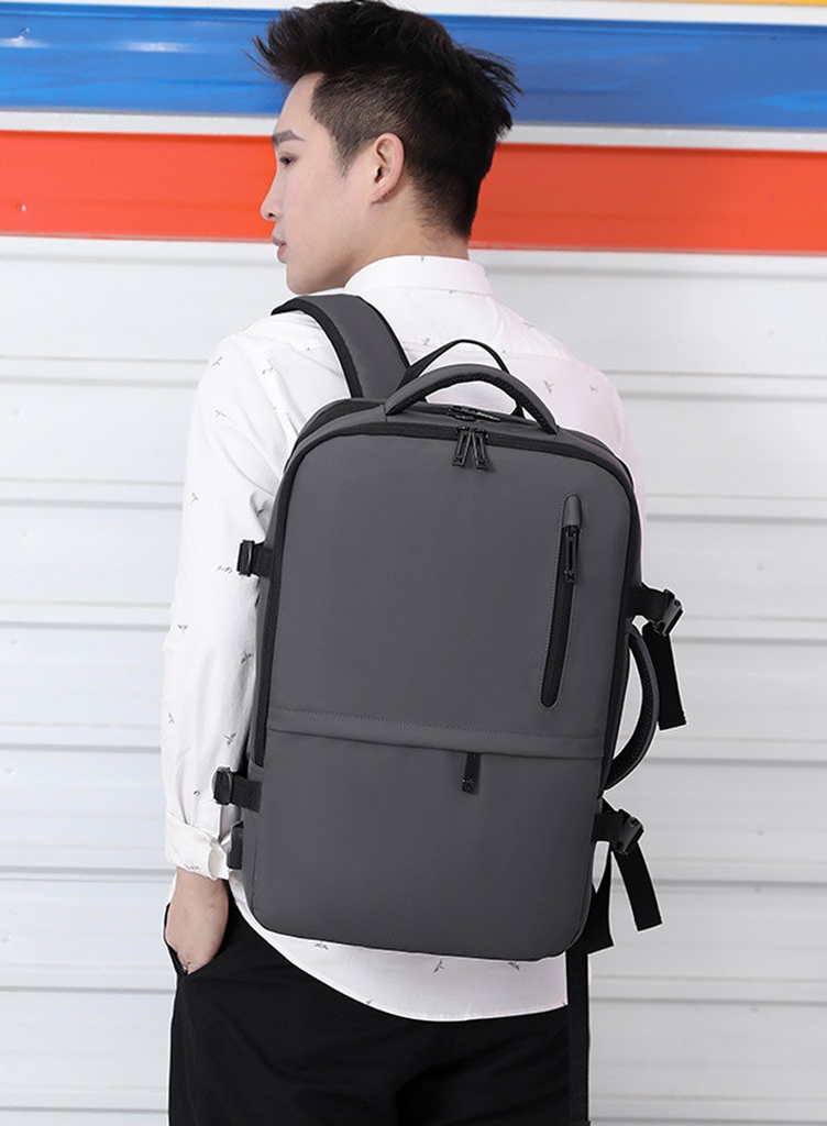 Balo đa năng đựng Laptop 16 inch SUNDONS kèm cáp sạc ẩn và quai xách ngang có thể nới rộng