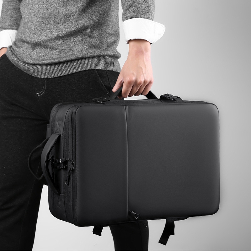 Balo đa năng đựng Laptop QINNXER kèm ngăn phụ, cáp sạc và khe phone ẩn có thể nới rộng