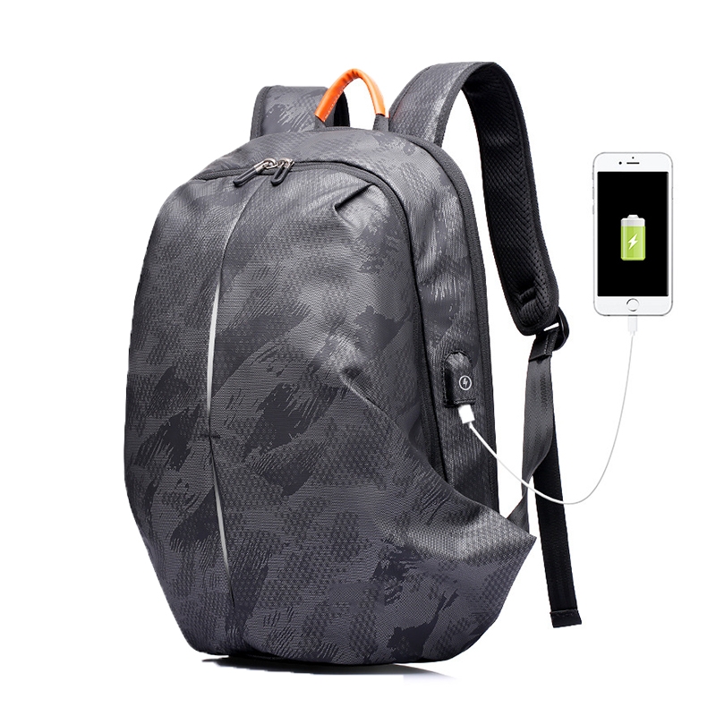 Balo thể thao đựng Laptop TANGCOOL thiết kế 2 cánh, chống nước, túi Zip kèm cáp sạc ẩn cao cấp