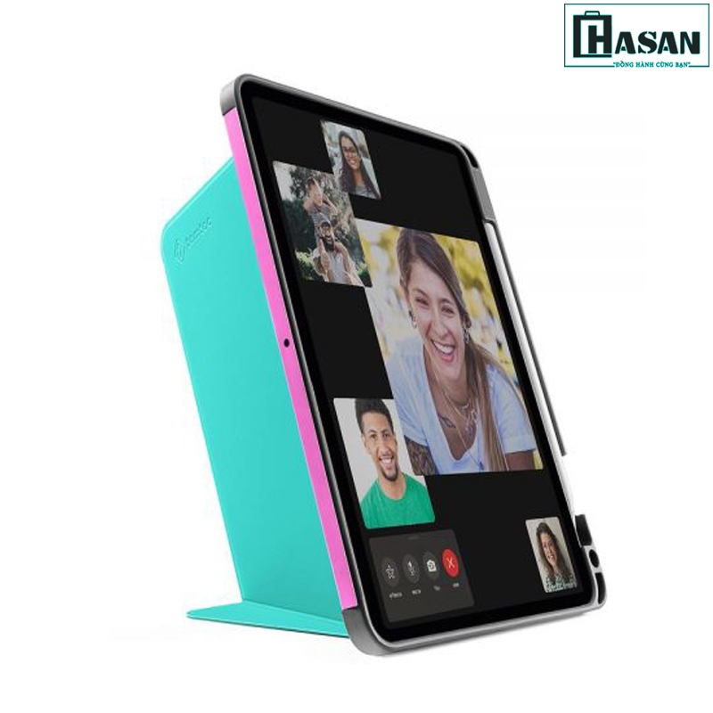 Bao da iPad 10.9 inch (iPad AIR 4) chính hãng TOMTOC (USA) từ tính đa góc SMART-TRI-B02-005 hỗ trợ sạc không dây APPLE PENCIL