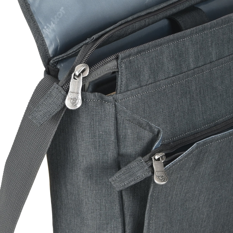 Cặp xách đựng Laptop 15.6 inch chính hãng Mikkor dòng The Mina Messenger