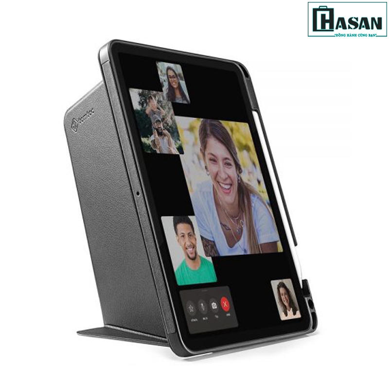 Bao da iPad 10.9 inch (iPad AIR 4) chính hãng TOMTOC (USA) từ tính đa góc SMART-TRI-B02-005 hỗ trợ sạc không dây APPLE PENCIL
