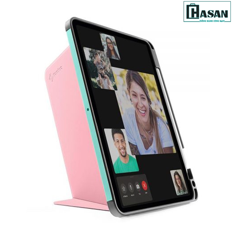 Bao da iPad 10.9 inch (iPad AIR 4) chính hãng TOMTOC (USA) từ tính đa góc SMART-TRI-B02-005 hỗ trợ sạc không dây APPLE PENCIL