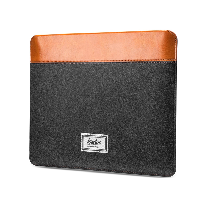Túi chống sốc chính hãng TOMTOC (USA) Felt & PU Leather - H16-B03 cho iPad 12.9 inch/Surface/Samsung Galaxy Tab