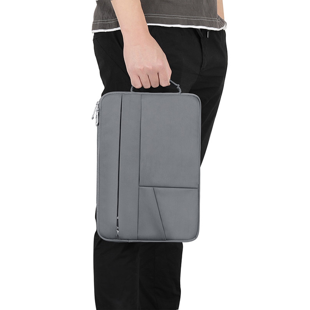 Túi chống sốc Macbook, Laptop BUBM nhiều ngăn kèm quai xách đứng sang trọng