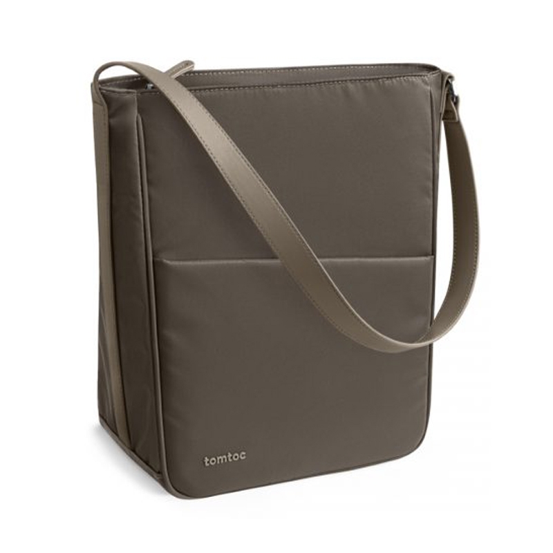 Túi đeo kiêm balo chính hãng TOMTOC (USA) Slash Sling bag Taupe - H63 cho Ultrabook