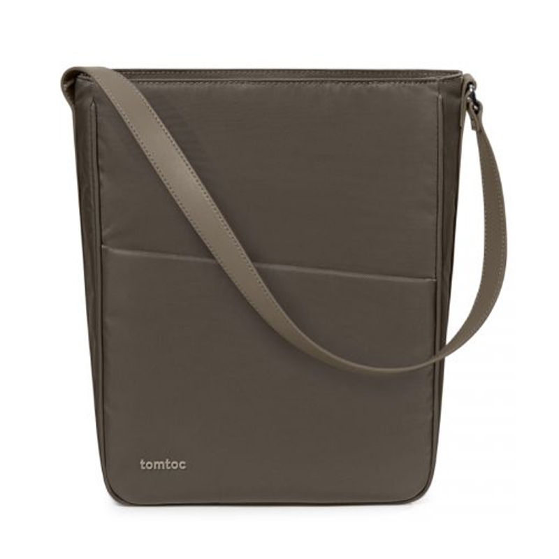 Túi đeo kiêm balo chính hãng TOMTOC (USA) Slash Sling bag Taupe - H63 cho Ultrabook