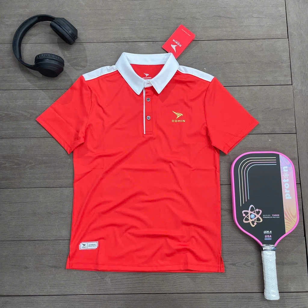 Áo Polo Thể Thao Domin D1 - Màu Đỏ