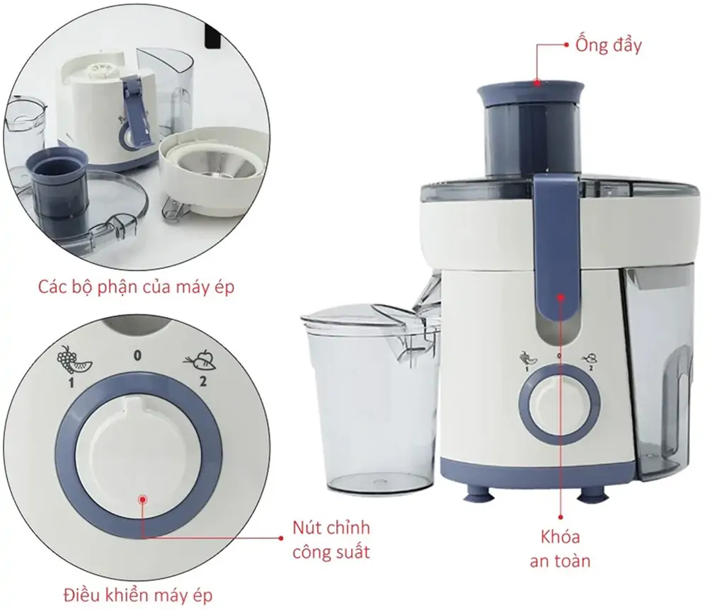 Máy ép trái cây Philips HR1811/71